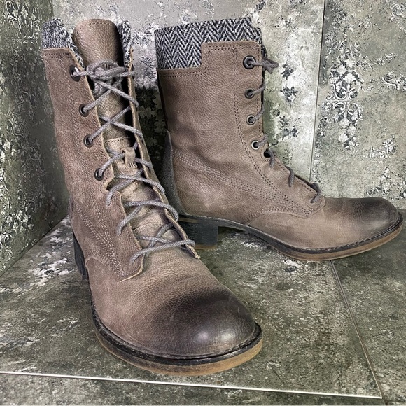 Timberland Ankle Boots Whittemore Gray Lace Up - Picture 2 of 10